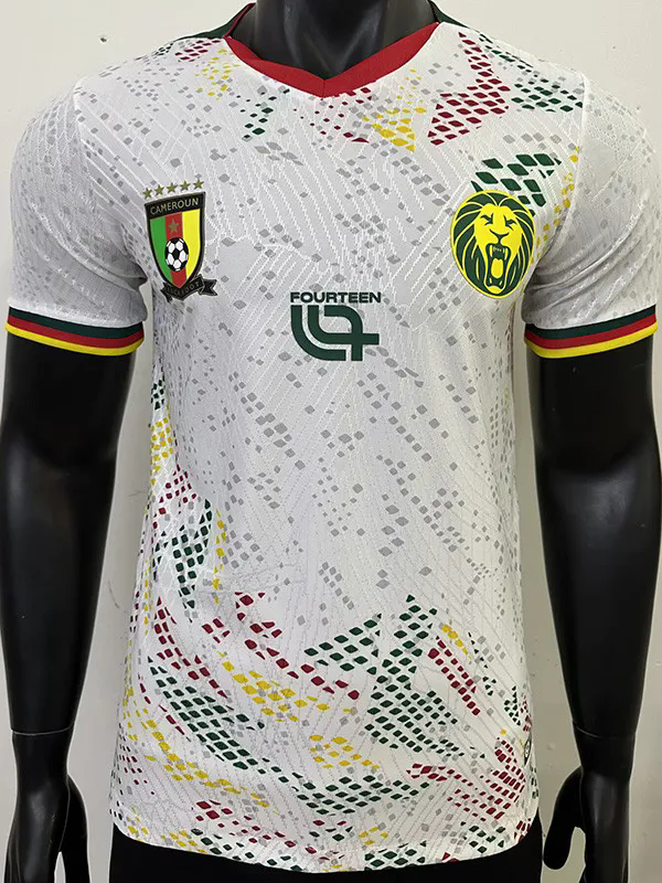 26-27 Cameroon Away Player Version Soccer Jersey