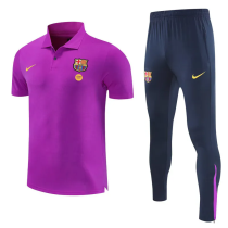 25-26 BAR Purple Short shirts and Long trousers Suit