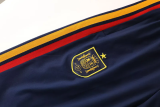 25-26 Spain Royal blue Hoodie Jacket Tracksuit