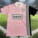 2025 Ad Oasis Joint Edition Pink Black Polo Short Sleeve