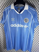 2025 Ad Three Stripes Classic Edition Sky Blue Polo Short Sleeve 天蓝(经典版)
