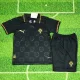 26-27 Portugal Black Soccer Jersey (有领)