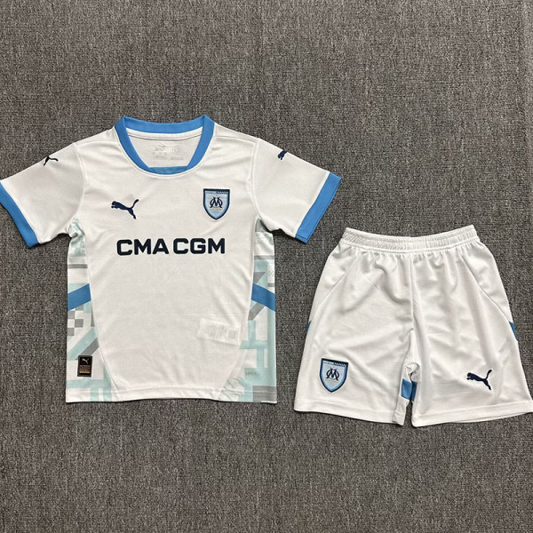 24-25 Marseille Home Soccer Jersey