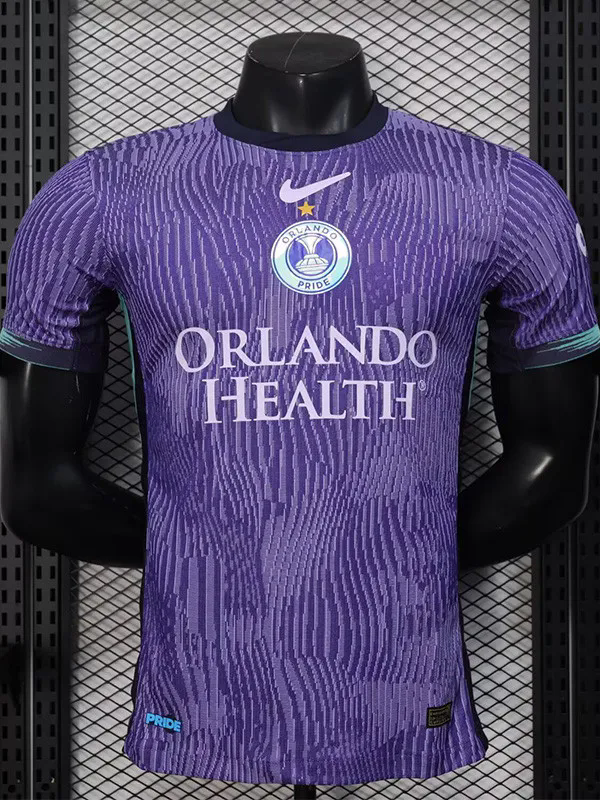 25-26 Orlando Pride Home Player Version Soccer Jersey