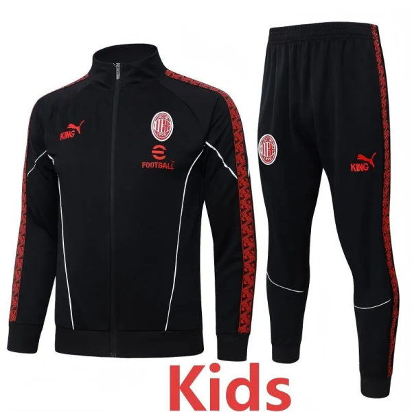 25-26 ACM Black Kids Jacket Tracksuit #E25219(童装)