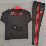 25-26 Sevilla Black Jacket Tracksuit