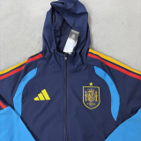26-27 Spain Royal Blue Windbreaker