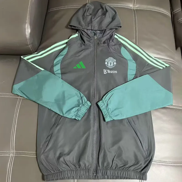 26-27 Man Utd Dark gray Windbreaker