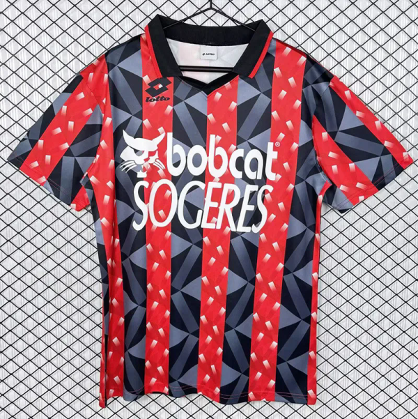 1993-1994 OGC Nice Home Retro Soccer Jersey