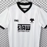1986-1987 Wolves Away Retro Soccer Jersey