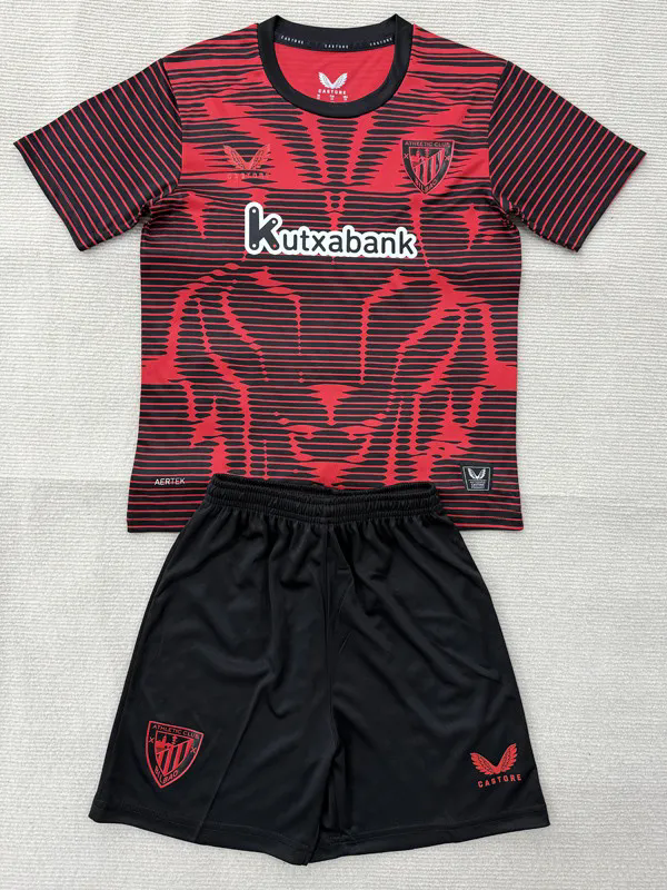 25-26 Bilbao Fourth Kids Soccer Jersey