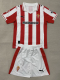 25-26 Gijon Home Kids Soccer Jersey