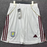 25-26 Aston Villa Home Shorts Pants