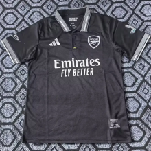 25-26 ARS Black Polo Short Sleeve