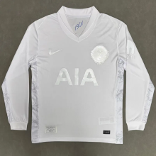 25-26 TOT White Special Edition Long Sleeve Soccer Jersey (长袖)