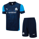 25-26 Marseille Royal blue Training Short Suit #D25252