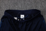 25-26 Marseille Royal blue Kids Half Pull Tracksuit #E25197(童装)(半拉链)