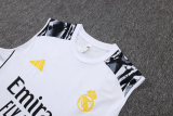 25-26 RMA White Tank top and shorts suit #D25276