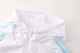 25-26 Argentina White Hoodie Jacket Tracksuit