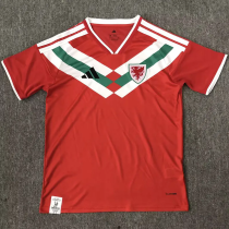 26-27 Wales Red Special Edition Fans Soccer Jersey
