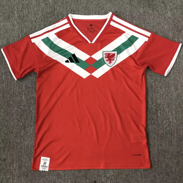 26-27 Wales Red Special Edition Fans Soccer Jersey
