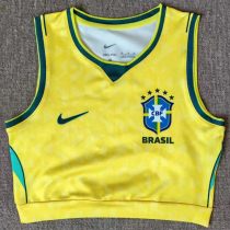 26-27 Brazil Home Women Yoga Vest (女)