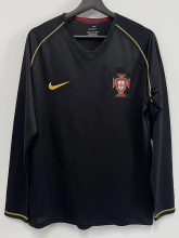 2006 Portugal Away Long Sleeve Retro Soccer Jersey(长袖)