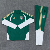 26-27 Italy Green Half Pull Tracksuit (半拉链)