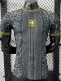 25-26 Brazil Black Gold Special Edition Player Version Soccer Jersey