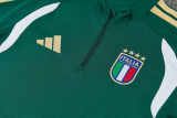 26-27 Italy Green Half Pull Tracksuit (半拉链)