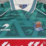 1995-1996 Real Sociedad Away Retro Soccer Jersey
