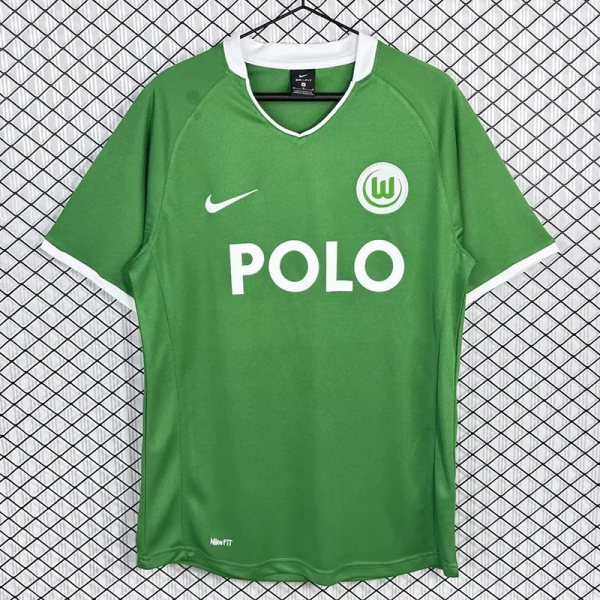 2008-2009 Wolfsburg Home Retro Soccer Jersey
