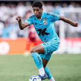 25-26 Santos FC Third Prints Sponsor Fans Soccer Jersey