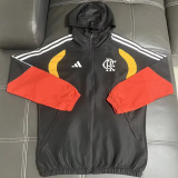 26-27 Flamengo Black Windbreaker