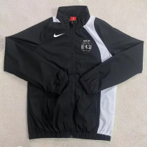 25-26 Sporting Lisbon Black Windbreaker