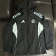 26-27 Flamengo Black Windbreaker