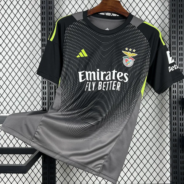 25-26 Benfica Black GoalKeeper Soccer Jersey