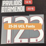 25-26 Benfica Black GoalKeeper Soccer Jersey