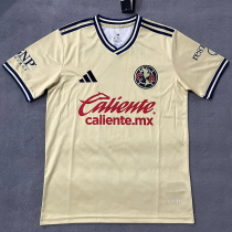 26-27 Club America Yellow Special Edition Fans Soccer Jersey