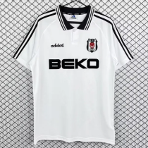 1996-1997 Besiktas Away Retro Soccer Jersey