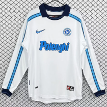 1998-1999 Napoli Away Long Sleeve Retro Soccer Jersey (长袖)