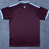 26-27 Aston Villa Home Fans Soccer Jersey