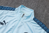 25-26 Man City Light blue Kids Jacket Tracksuit #E25223(童装)