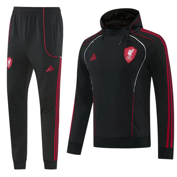25-26 LIV Black Hoodie Tracksuit (卫衣套装)