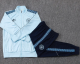 25-26 Man City Light blue Kids Jacket Tracksuit #E25223(童装)