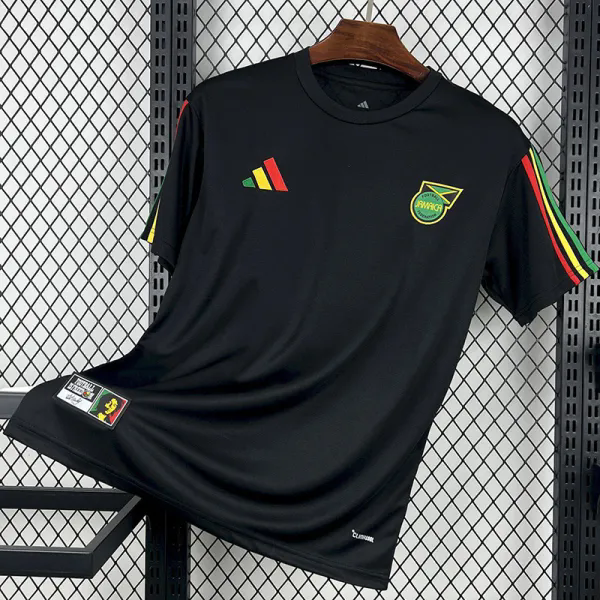 26-27 Jamaica Black Training shirts