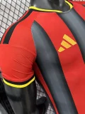 26-27 Belgium Red Grey Special Edition Player Version Soccer Jersey