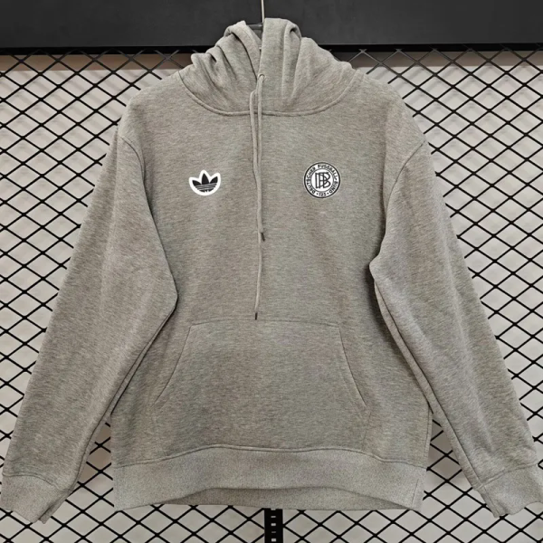 26-27 Germany Gray Hoody 灰色(加绒)