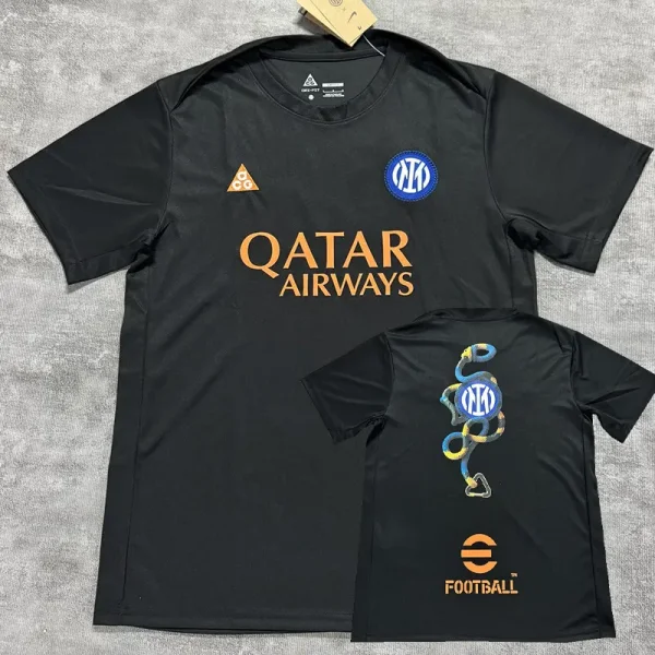 25-26 INT Black Training shirts (CG)