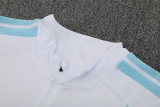 26-27 Argentina White Half Pull Tracksuit (半拉链)